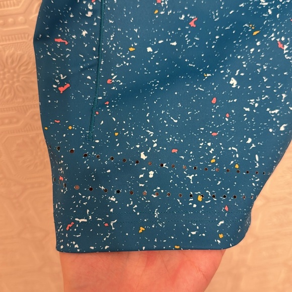 Brooks Method 8" Short Tights - Women's Blue Athletic Shorts Size XL - Picture 6 of 9